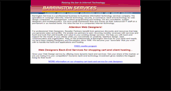Desktop Screenshot of barringtons.com