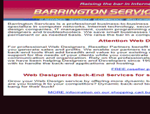 Tablet Screenshot of barringtons.com